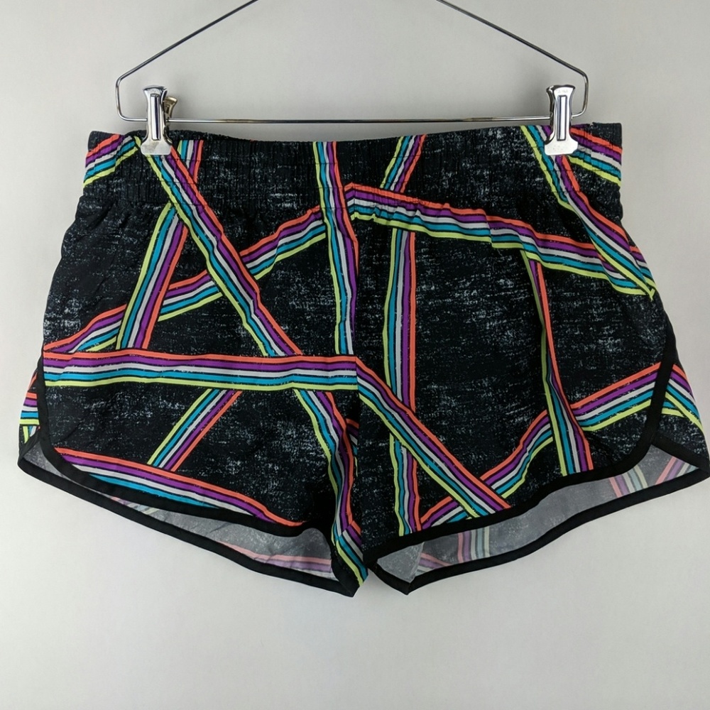 lined Danski running shorts extra large multicolor